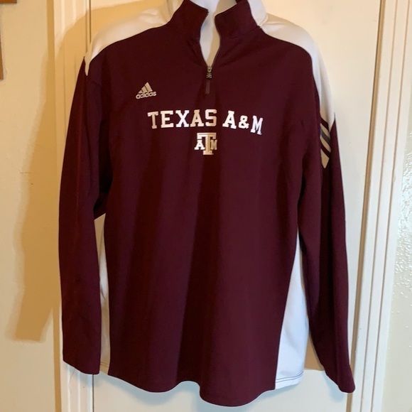 adidas Tops - Adidas Climalite Collegiate Texas A&M Pullover
